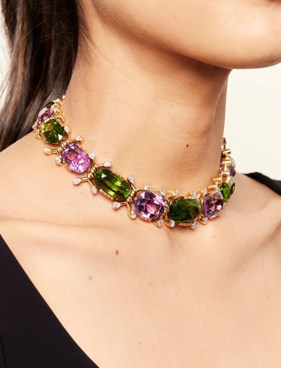 Colour Necklace in Detail
