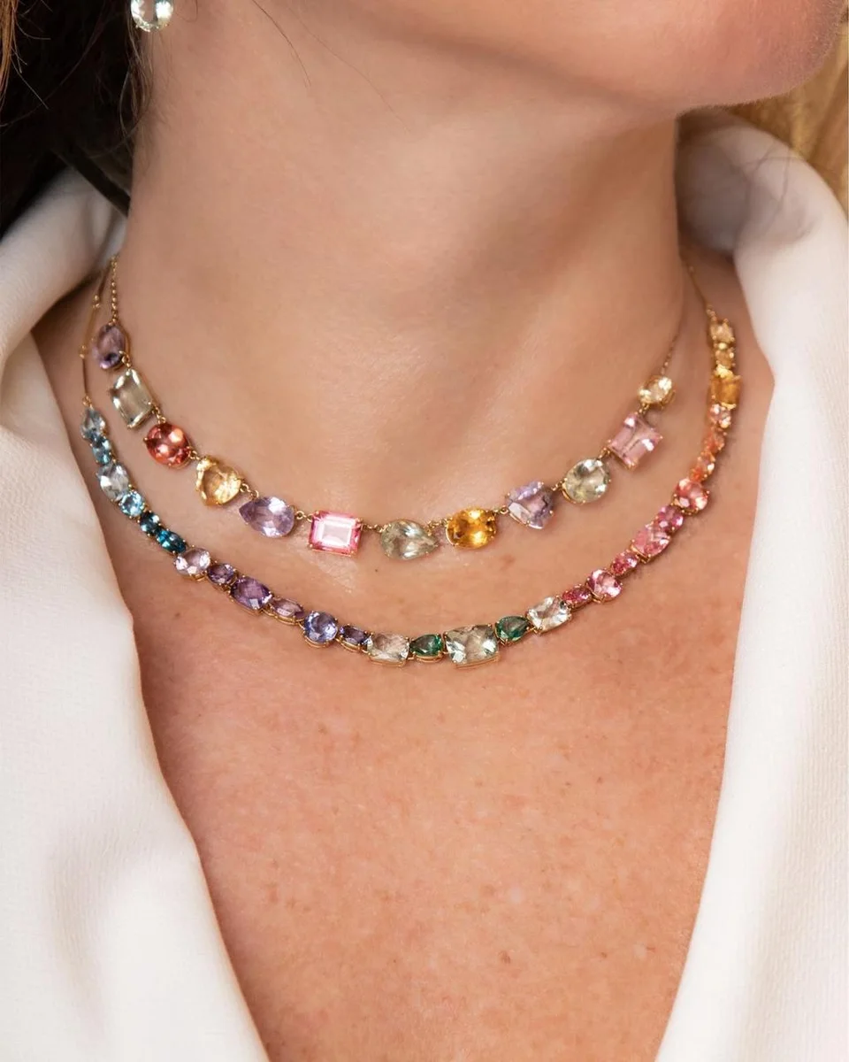 Delicate Gemstone Necklace